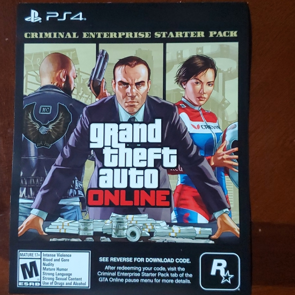 Grand Theif Auto V Online Criminal Entrprise Code